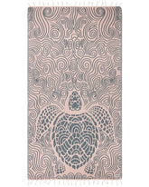 Swirl Turtle Dusty Pink