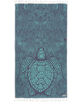 Mint Swirl Turtle Towel