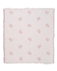 Baby Turtle Gauze Receiving Blanket Single with Pouch