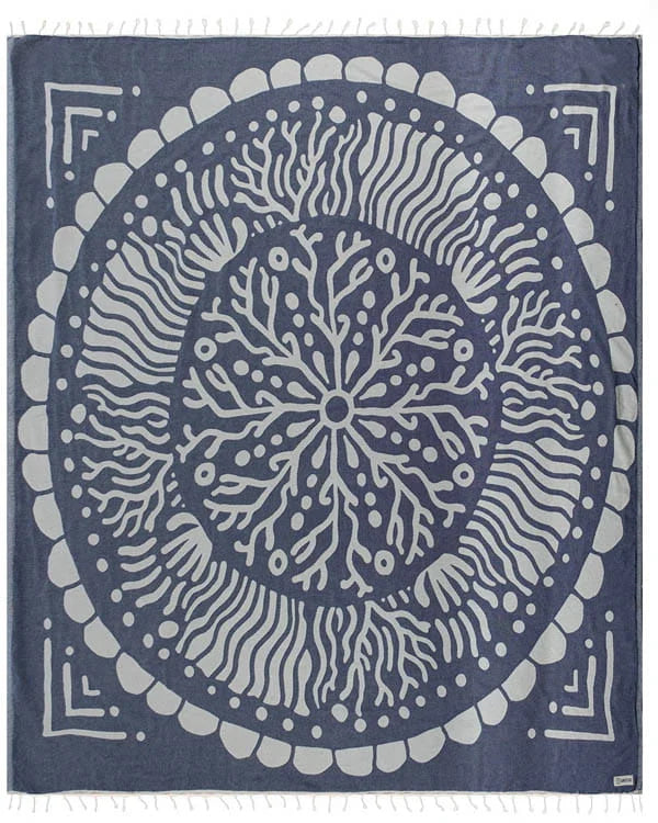 Mandala Reef - X-Large Navy