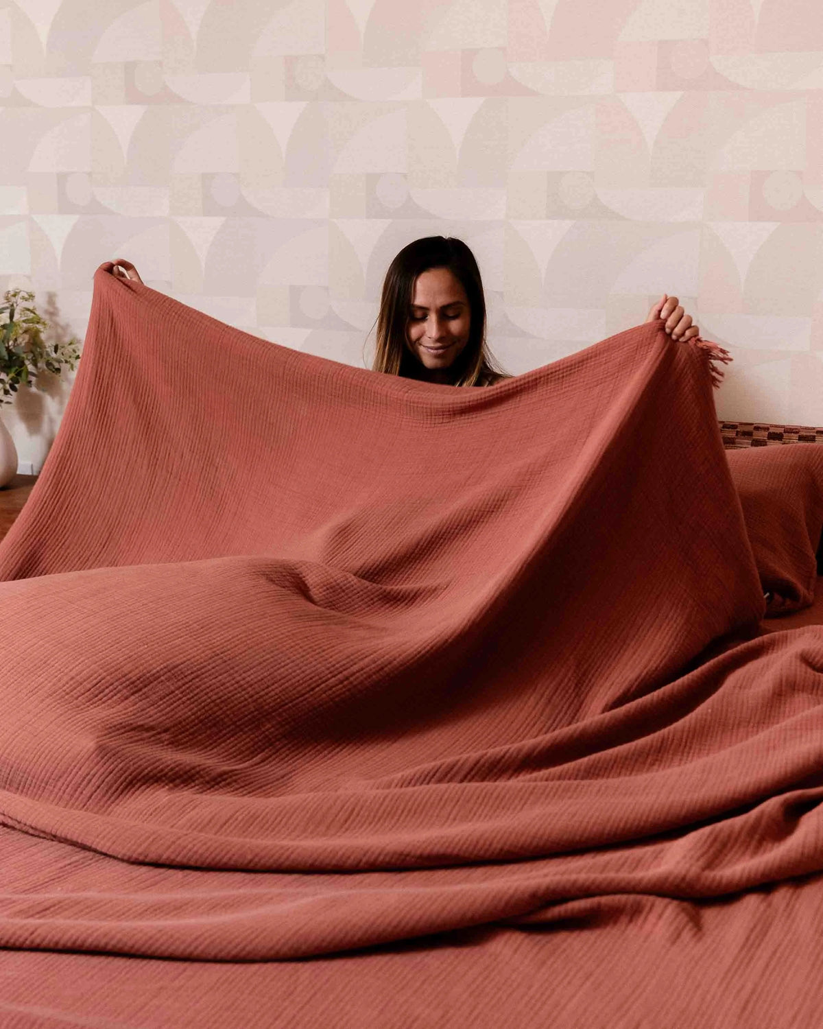 Lara Terracotta - PARTY BLANKETâ¢ - Queen