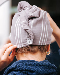 Classic Hair Towel - Grey