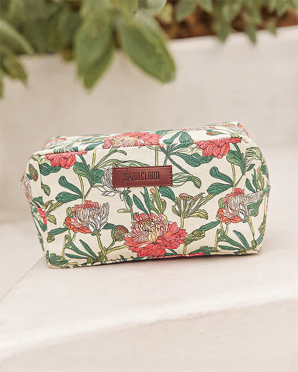 Floral Toiletry Pouch