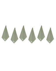 Terra Bath Washcloth Bundle 6 Pack -  Hedge Green