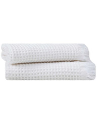 Micro Waffle Hand Bath Bundle - 2 Pack - White