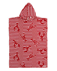 Lobster Hooded Poncho