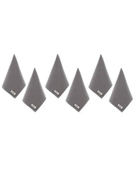 Terra Bath Washcloth  Bundle - 6 Pack - Grey