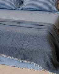 Senna Melange PARTY BLANKETâ¢ Indigo - King