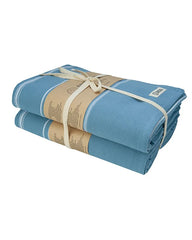 Classic Fringeless XL Bath Bundle - Slate Blue - 2 Pack