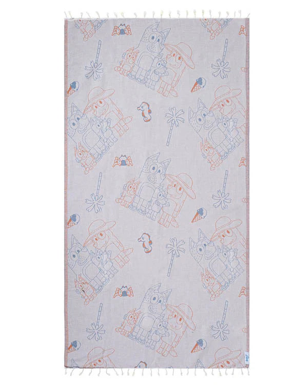Bluey & Family Adult Towel