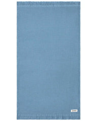 Micro Waffle XL Bath Bundle - Slate Blue