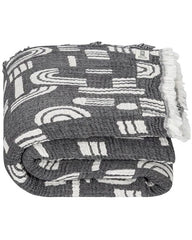Retro Arches PARTY BLANKETâ¢ Black