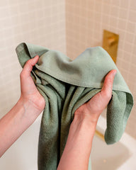 Terra Fringeless XL Bath Bundle 2 Pack - Sage