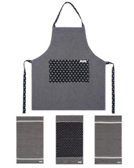 Cassia Bundle - 1 Towels Set, 1 Apron