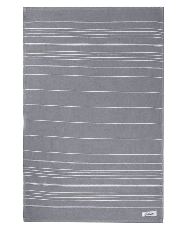 Classic Fringeless Hand Bath Bundle 2 Pack  - Grey